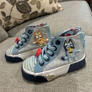 Toddler Bluey High-Top Sneakers